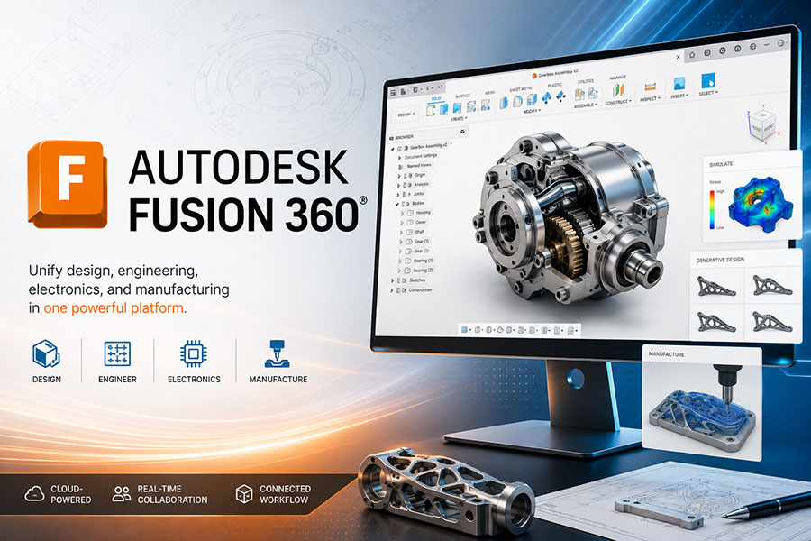 Nâng cấp tài Khoản Autodesk Fusion 360 bản quyền