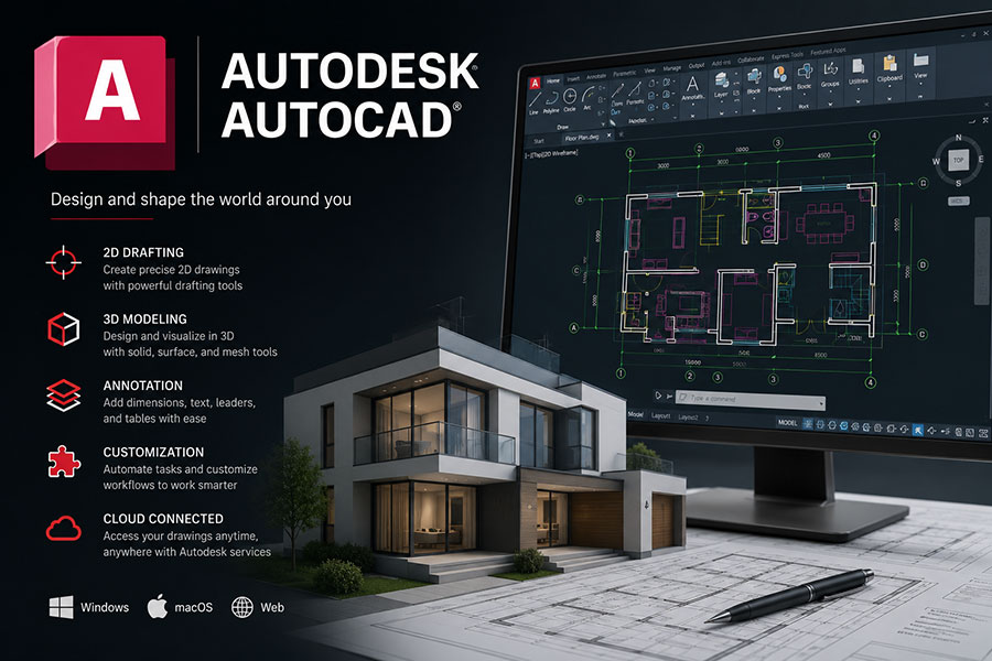 Nâng cấp AutoCAD - Autodesk All App Bản Quyền Chính Hãng