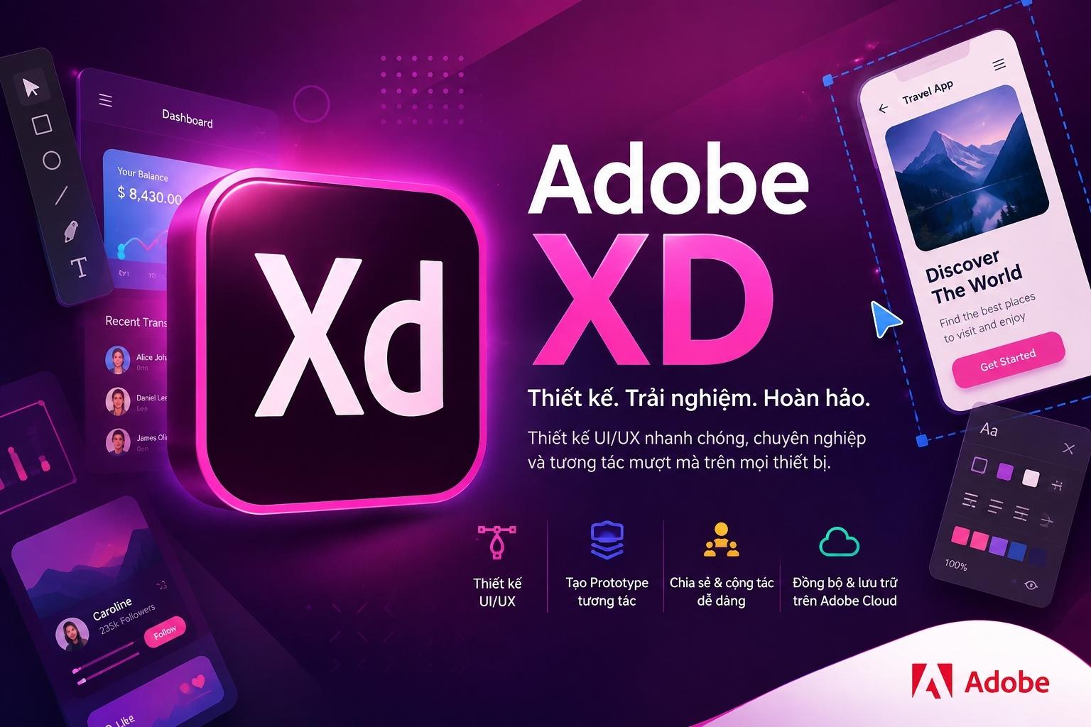 Tài Khoản Adobe XD Bản Quyền Chính Hãng