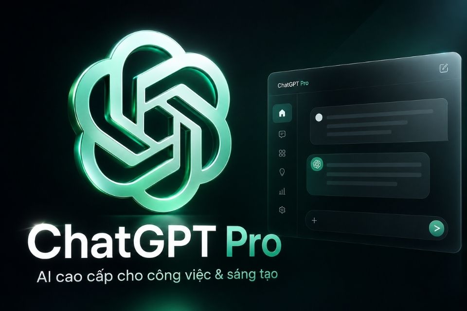 Mua ChatGPT Pro Chính Chủ - AI Cao Cấp Cho Công Việc & Nghiên Cứu