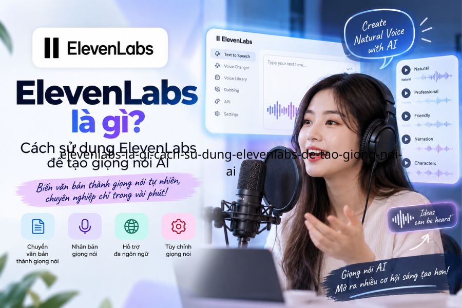 ElevenLabs là gì? Cách sử dụng ElevenLabs để tạo giọng nói AI