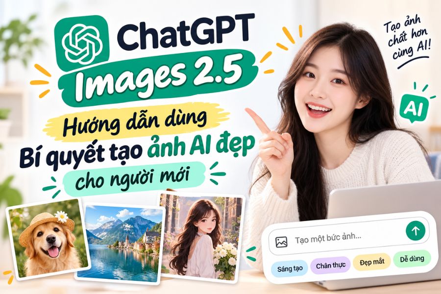 Hướng dẫn dùng ChatGPT Images 2.5: Bí quyết tạo ảnh AI đẹp cho người mới