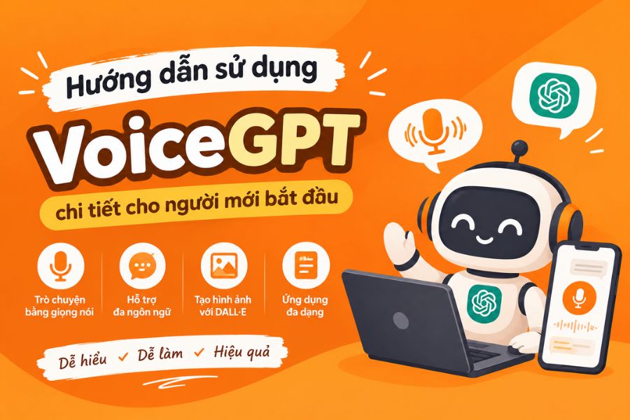 Hướng dẫn sử dụng VoiceGPT chi tiết cho người mới bắt đầu