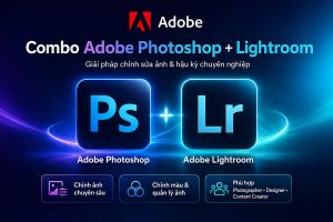 Combo Adobe Photoshop + Lightroom Bản Quyền Chính Hãng - Giá Tốt, Kích Hoạt Nhanh