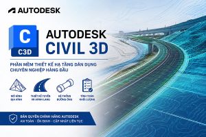Nâng cấp tài khoản Autodesk Civil 3D bản quyền